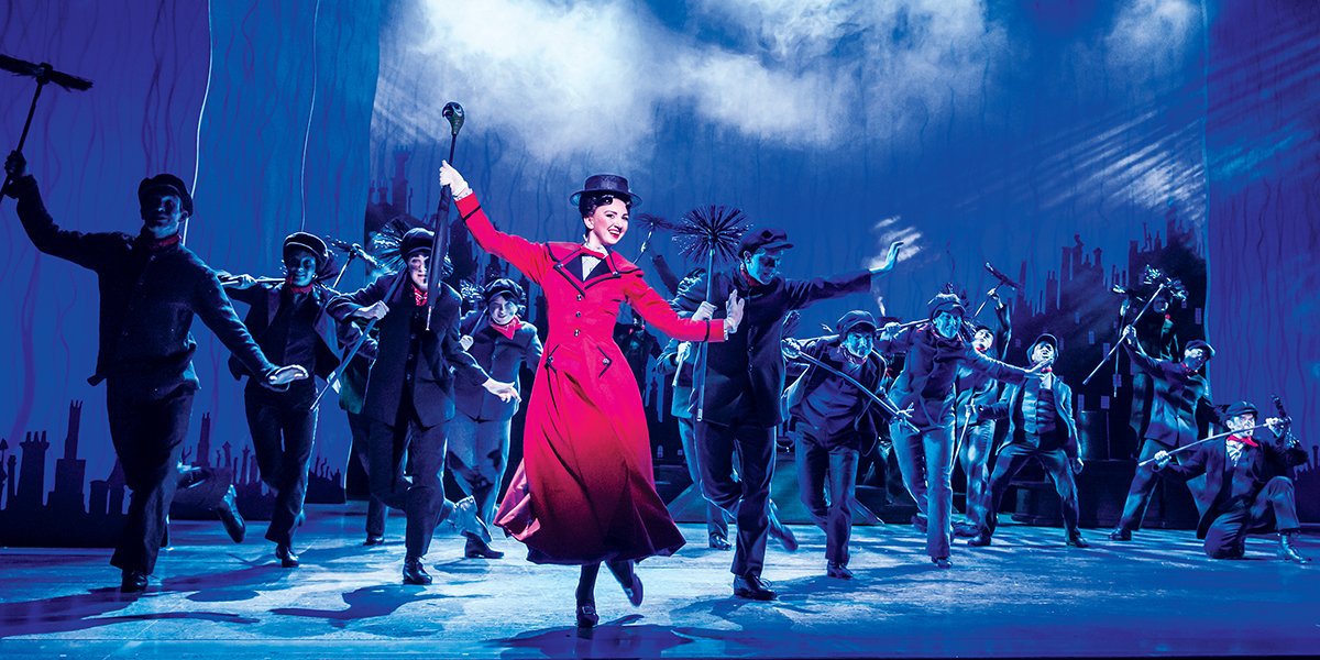 Step in Time - Zizzi Strallen and Company in Mary Poppins. Photo by Johan Persson.