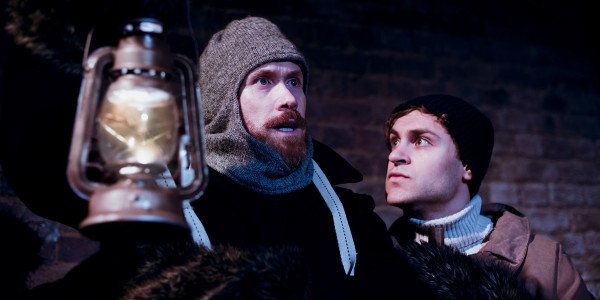 Richard Ede and Elliott Ross in Shackleton and His Stowaway