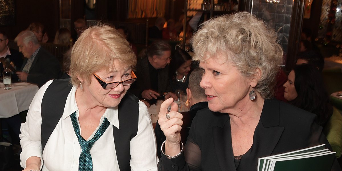 Annette Badland and Imelda Staunton at One Night Only at The Ivy