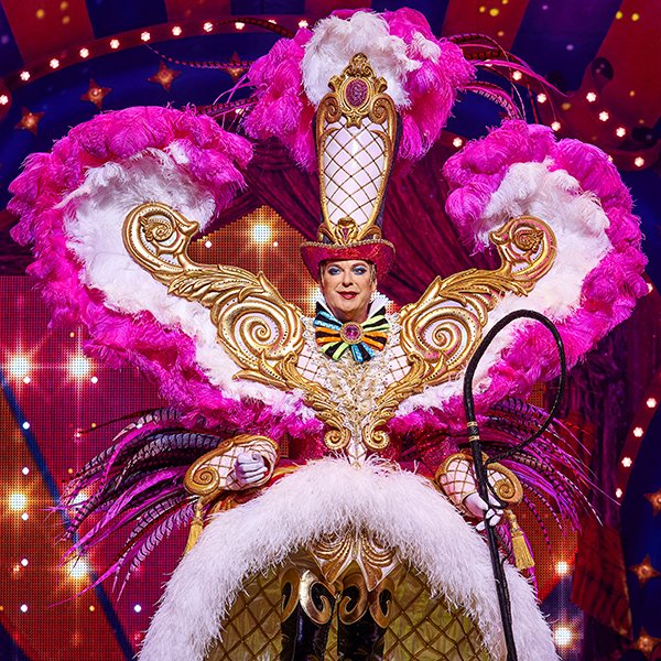 Julian Clary as The Ringmaster in Goldilocks And The Three Bears at the London Palladium. (Photo: Paul Coltas)
