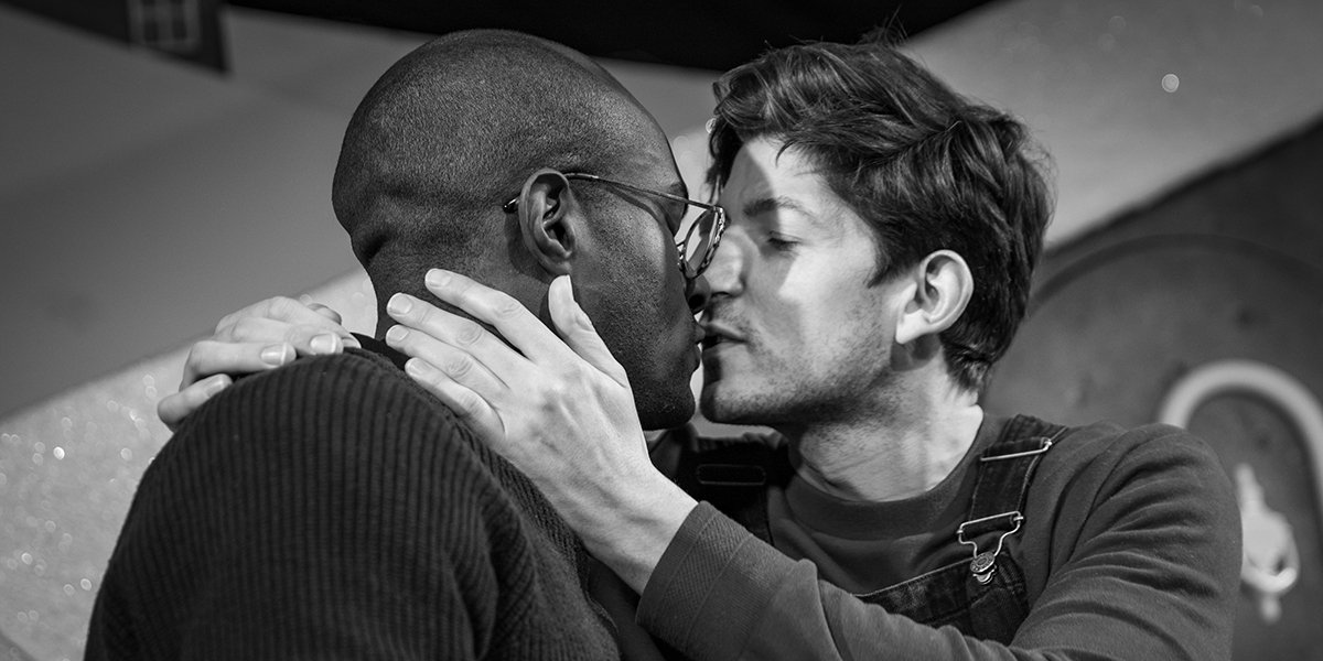 Stanton Plummer-Cambridge and Lee Knight in_rehearsals for Coming Clean. Photo by Beastly Studios.