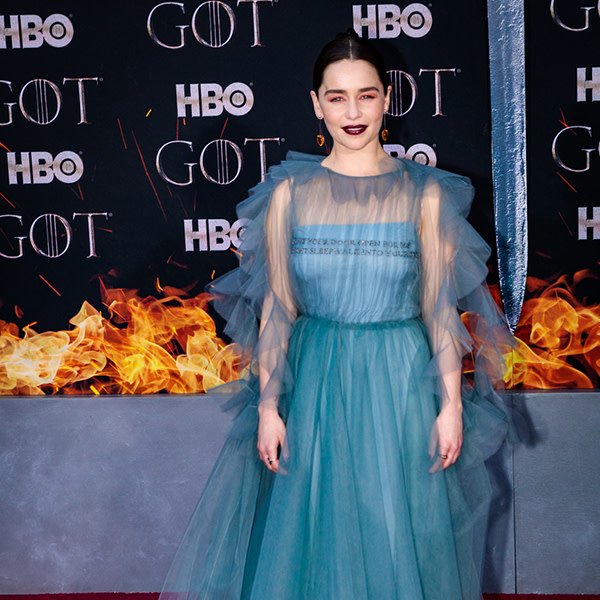 Emilia Clarke at the Game of Thrones Season 8 World Premiere at Radio City Music Hall, April 3, 2019. Photo by Sachyn Mital.