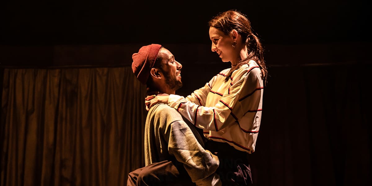 Ragevan Vasan and Emily Stott in I Wanna Be Yours. Photo by The Other Richard.