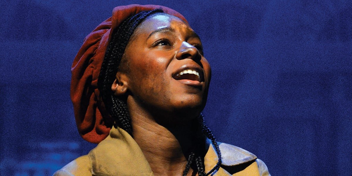 Shan Ako as Eponine in Les Mis. Photo by Michael Le Poer Trench.