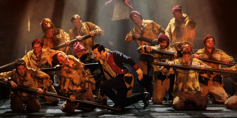 The Company in Les Mis. Photo by Michael Le Poer Trench.