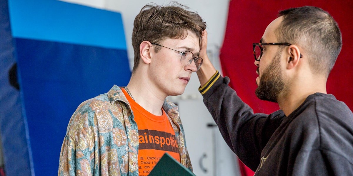 Josh Barrow and Elliot Liburd. Photo by Gail Harland.