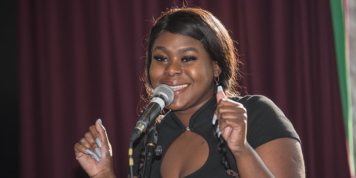 Dominique Florent-Lee. Photo by David Monteith/Hackney Empire