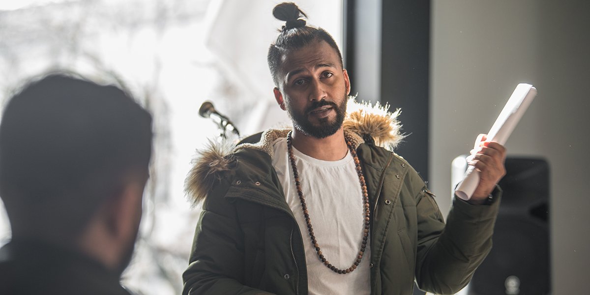 Yamin Choudury. Photo by David Monteith-Hodge/Hackney Empire