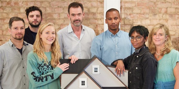 The cast of Clybourne Park