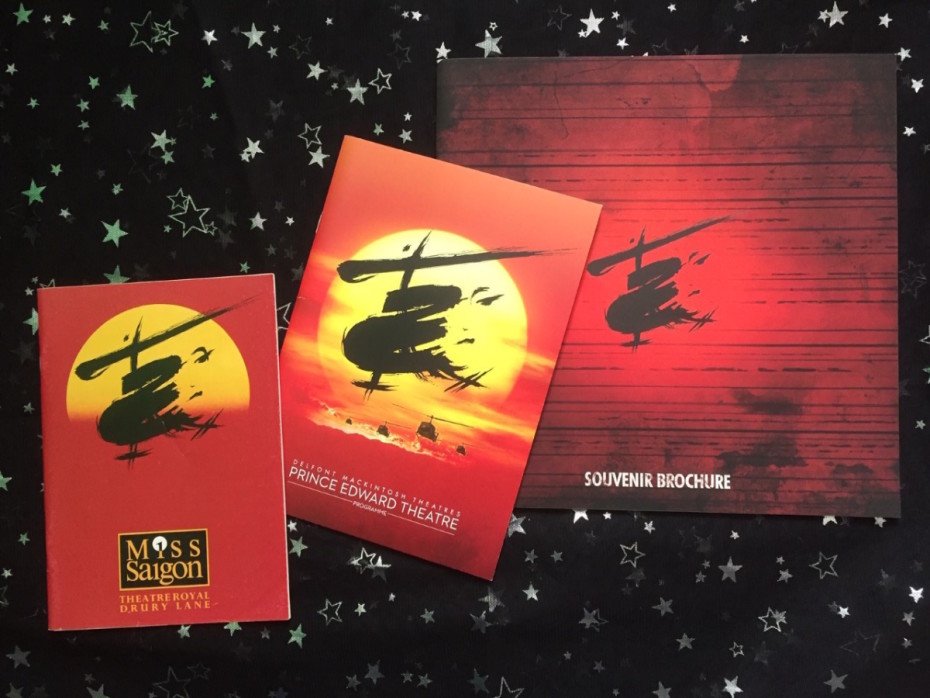 Miss Saigon programmes