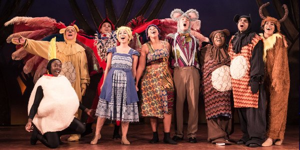 Rapunzel at Theatre Royal Stratford East, 2017. Photo by Scott Rylander