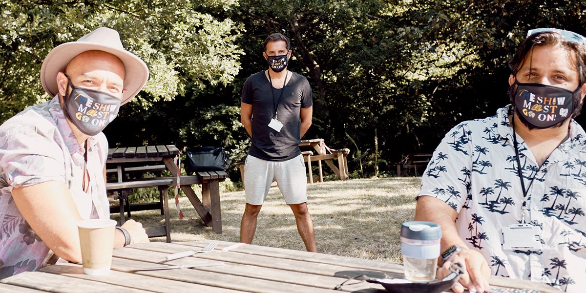 Regent’s Park Open Air Theatre and Theatre Support Fund + launch a special edition face covering