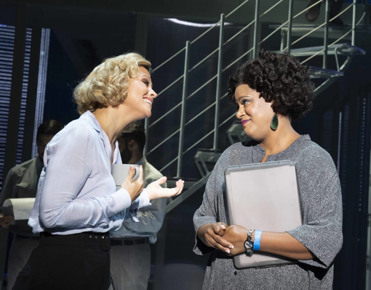 Kimberley Walsh as Annie Tania Mathurin as Becky in SLEEPLESS credit Alastair Muir swua7l