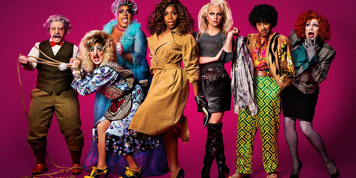 LoUis CYfer, Holly Stars, Vinegar Strokes, Monet X Change, Courtney Act, Kemah Bob, Anna Phylactic. Photo by Matt Crockett