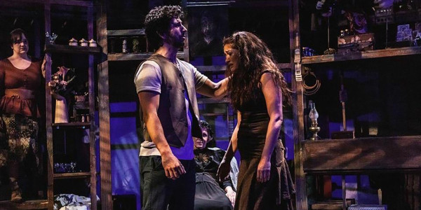 Ther%C3%A8se Raquin Park Theatre. Photo Darren Bell. Greg Barnett Julie Atherton n0nono