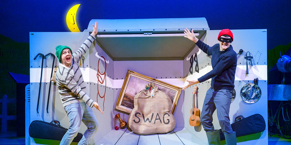 What the Ladybird Heard. Photo contains previous cast members. Credit