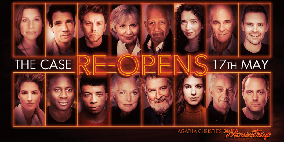 The Mousetrap reopens 17 May qktjmh 1 1 jqmkaz