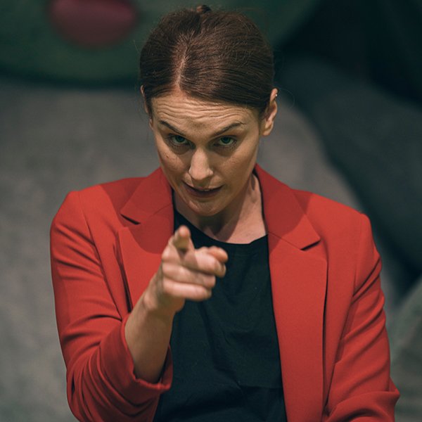 Kelly Gough in Harm at Bush Theatre. Photo Isha Shah.DSC06636