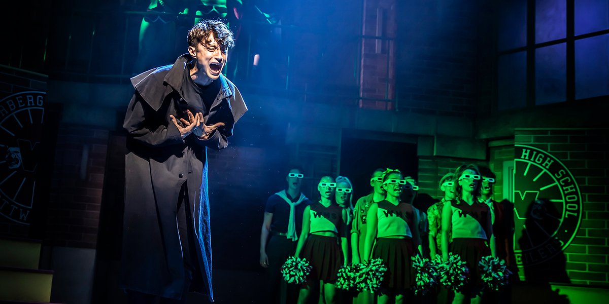 Jordan Luke Gage JD the cast of Heathers The Musical Theatre Royal Haymarket