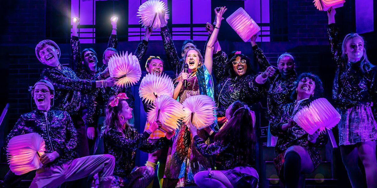 Lauren Ward Ms. Fleming the cast of Heathers The Musical Theatre Royal Haymarket