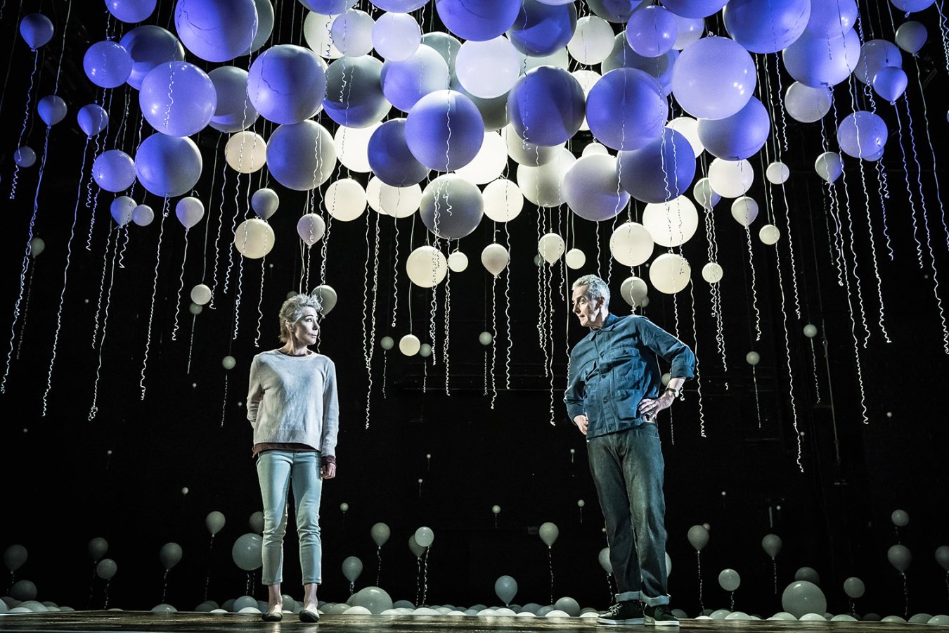 Constellations Zoe Wanamaker Peter Capaldi. photograph by Marc Brenner lntz72