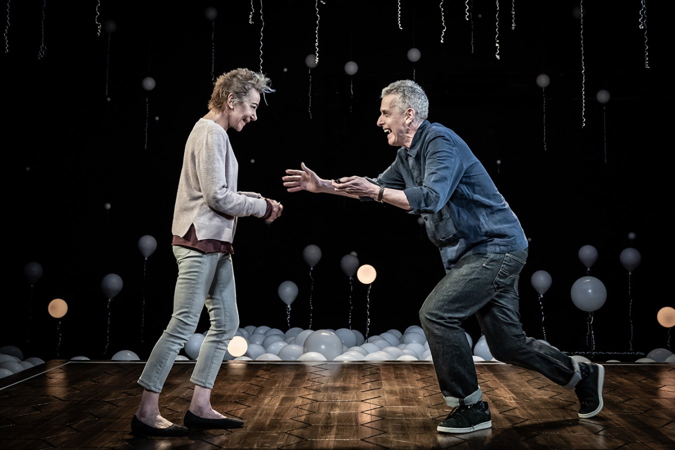 Constellations Zoe Wanamaker Peter Capaldi pic credit Marc Brenner hauwzf