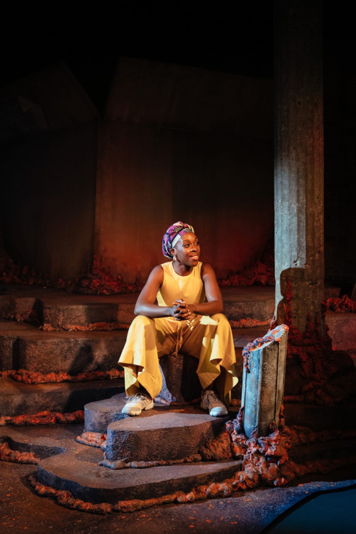 Ronk%E1%BA%B9 Ad%C3%A9kolu%E1%BA%B9jo in Lava at the Bush Theatre. Photo credit Helen Murray 9 1200600 eddkfe