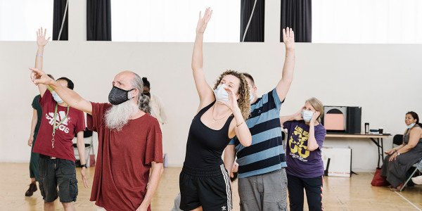 Heart Of Hammersmith company members in rehearsals