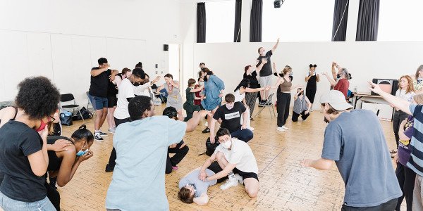 Heart Of Hammersmith company members in rehearsals