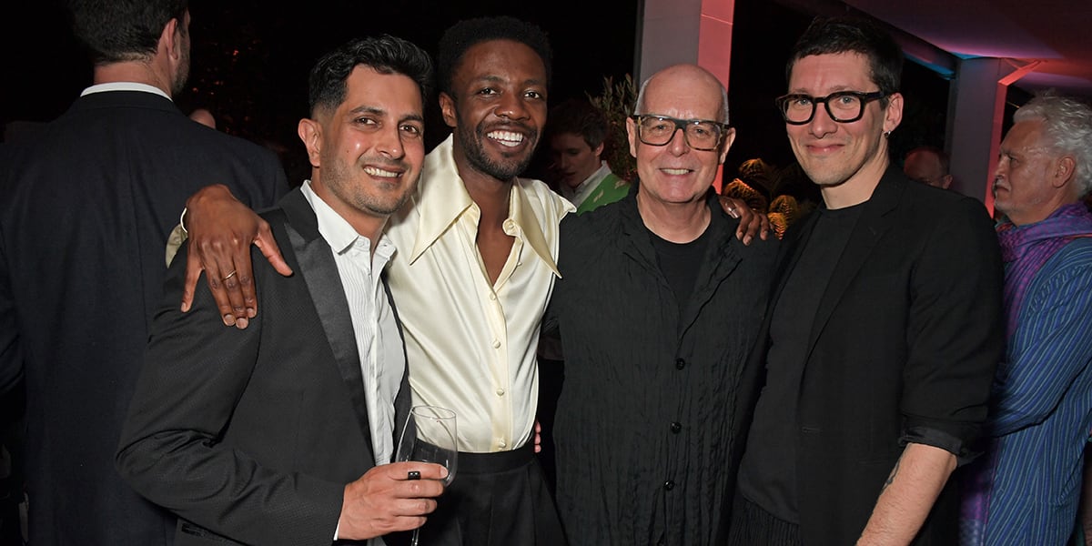 Bal Kalirai, Omari Douglas, Neil Tennant and Tom Scutt