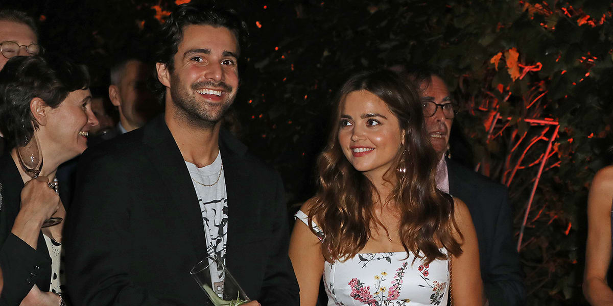 Fabien Frankel and Jenna Coleman