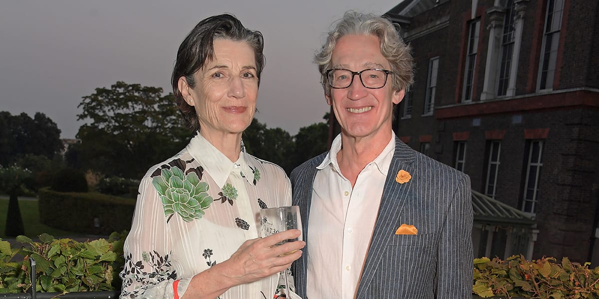 Harriet Walter and Guy Paul