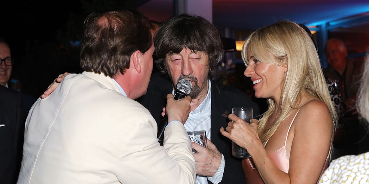 Harry Dalmeny, Trevor Nunn and Sienna Miller