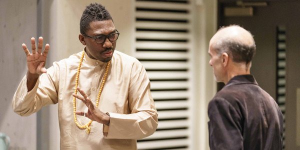 Kwame Kwei-Armah and Fin. Photo by Manuel Harlan.