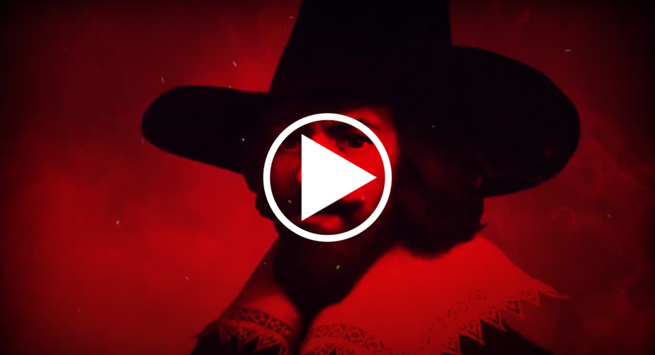 Promotional graphic for The Gunpowder Plot, featuring bold text and a dark, atmospheric background.