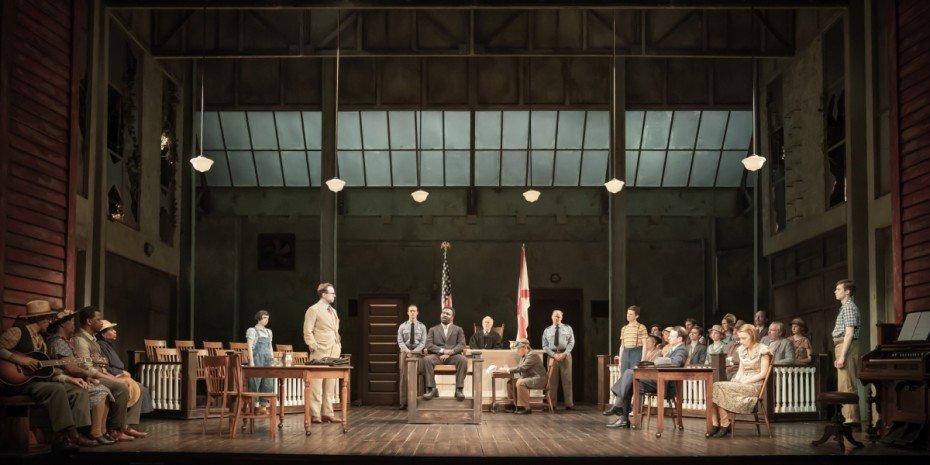 The company of To Kill a Mockingbird photo by Marc Brenner bernmc