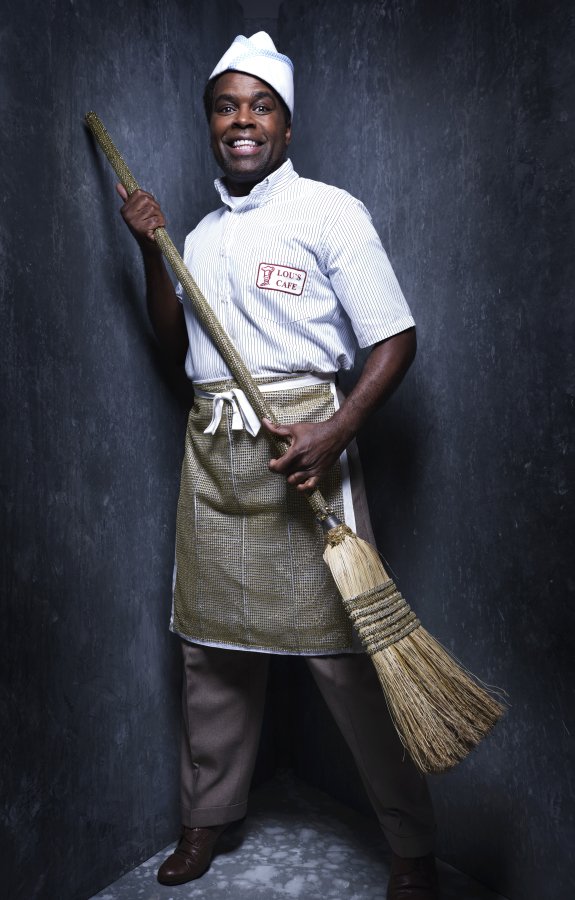 Cedric Neal Goldie Wilson in Back To The Future The Musical at the Adelphi Theatre c Rankin ie4yqi