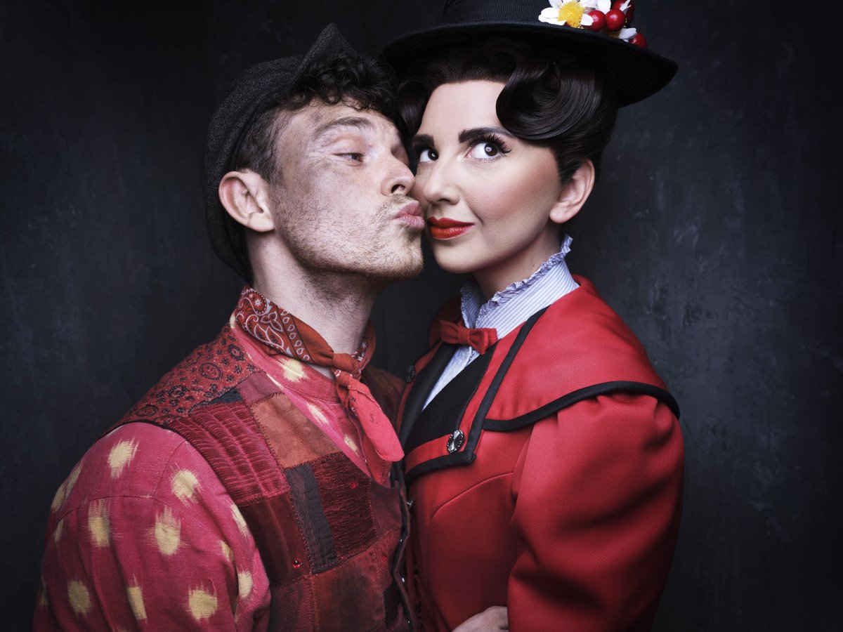 Charlie Stemp Bert and Zizi Strallen Mary Poppins in Mary Poppins at the Prince Edward Theatre c Rankin lvgrzp