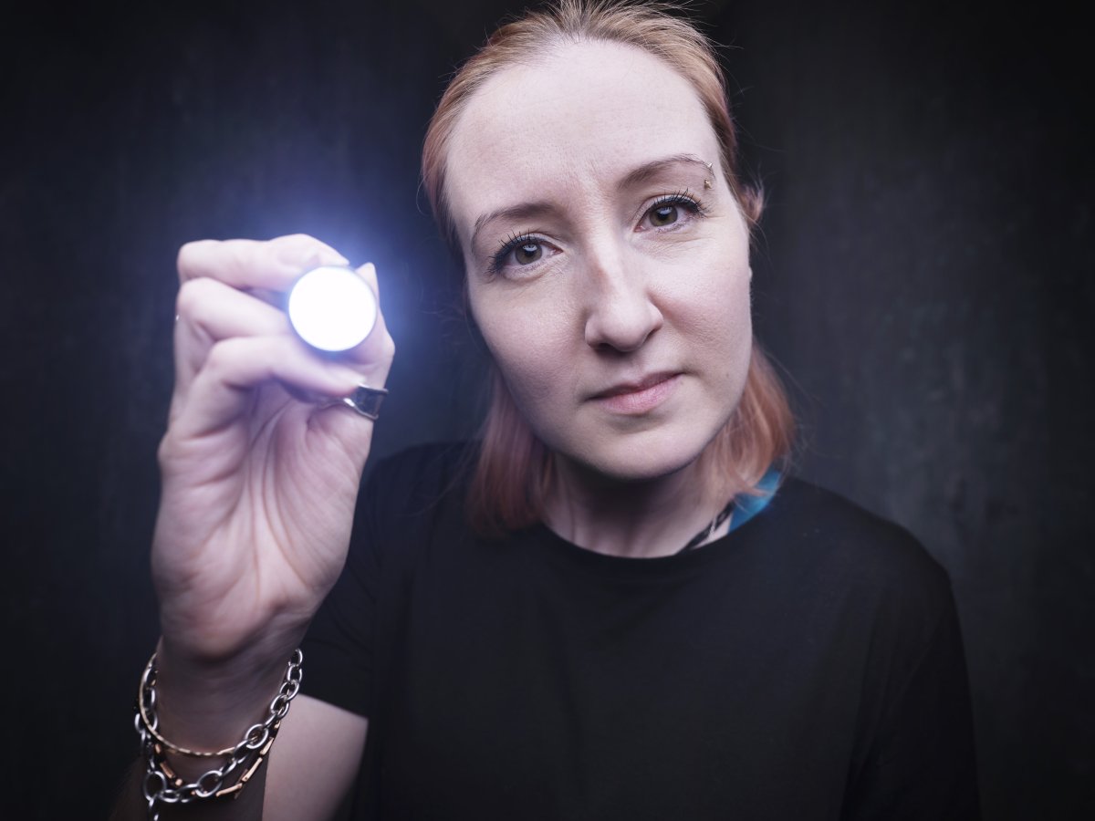 Emily Holmden Head of Lighting at Hampstead Theatre c Rankin pmzrrg