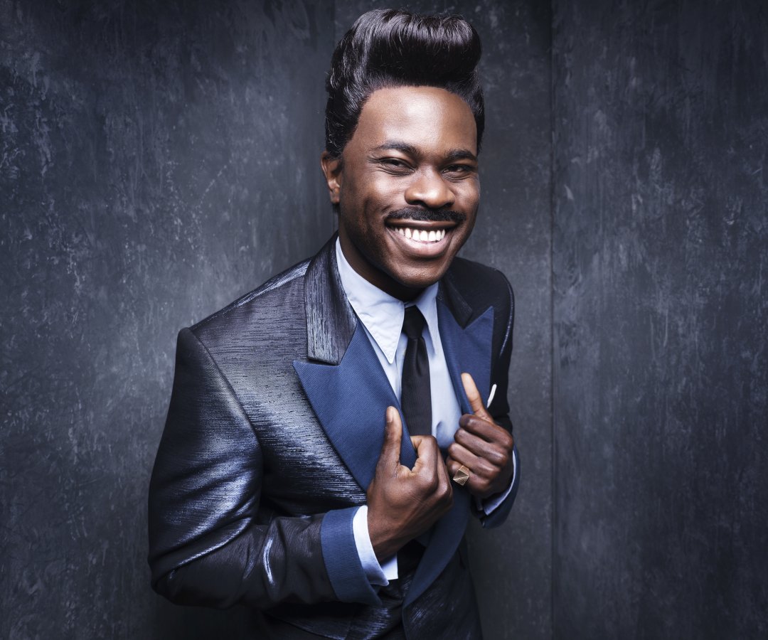 Jammy Kasongo Ike Turner in Tina The Tina Turner Musical at the Aldwych Theatre c Rankin ihdgqq