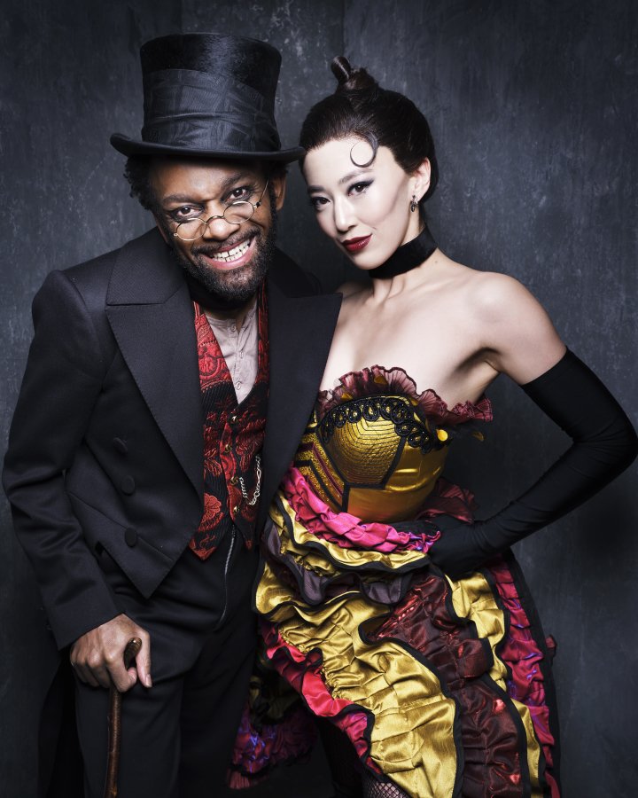 Jason Pennycooke Toulouse Lautrec Lily Wang Ensemble in Moulin Rouge The Musical at the Piccadilly Theatre c Rankin ohtva1