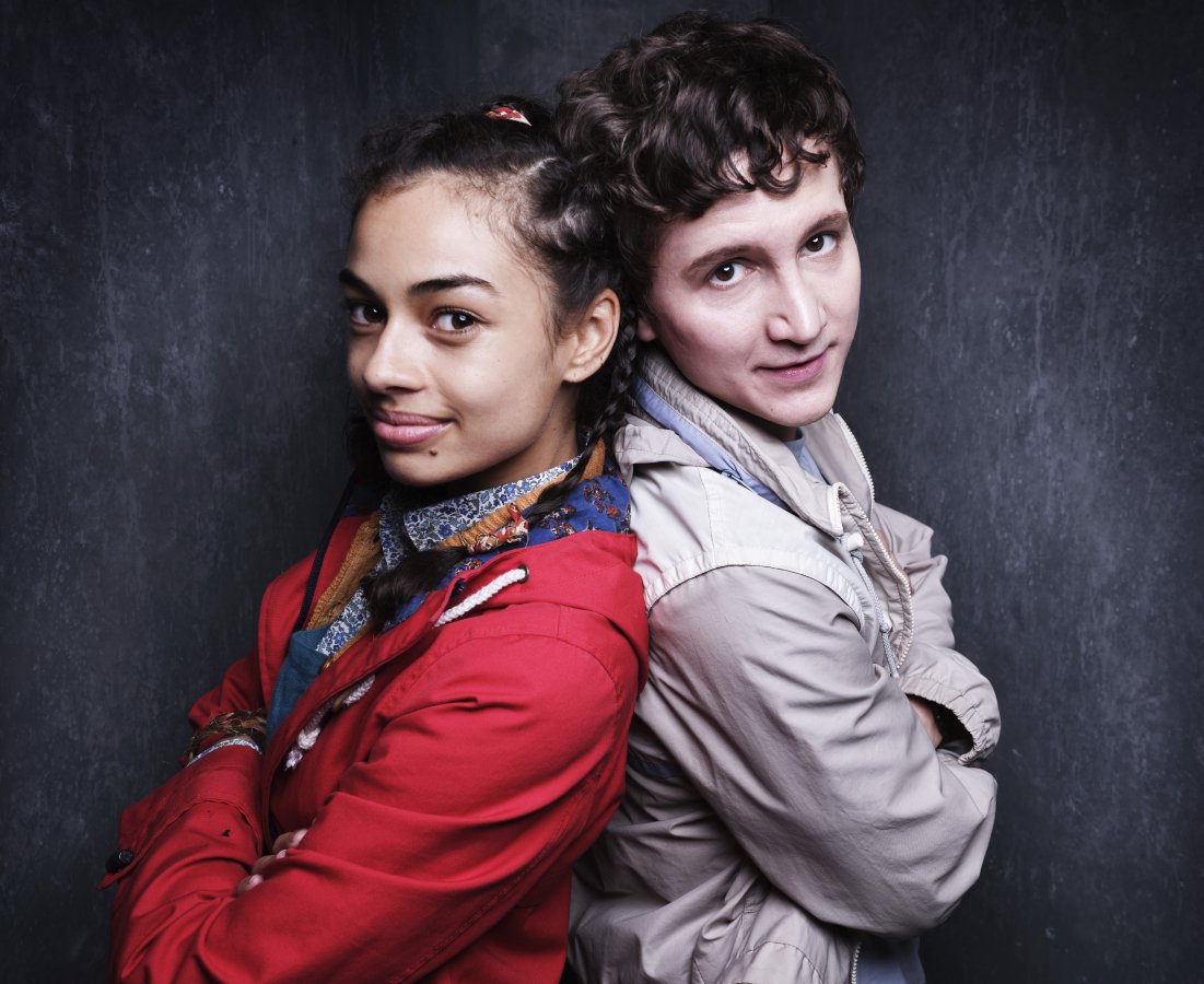 Nia Towle Lettie James Bamford Boy in The Ocean at the End of the Lane at the Duke of York s Theatre c Rankin ja4ev6