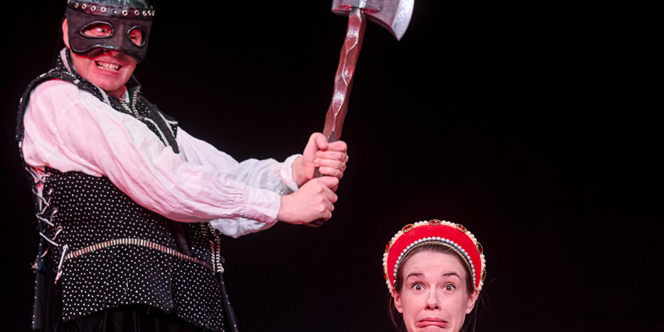 Terrible Tudors by Birmingham Stage Company. Photo by Mark Douet