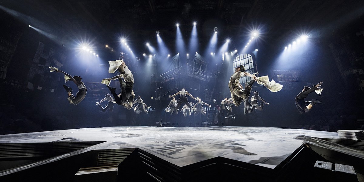 The cast of Disney s NEWSIES credit Johan Persson 6 sfywit