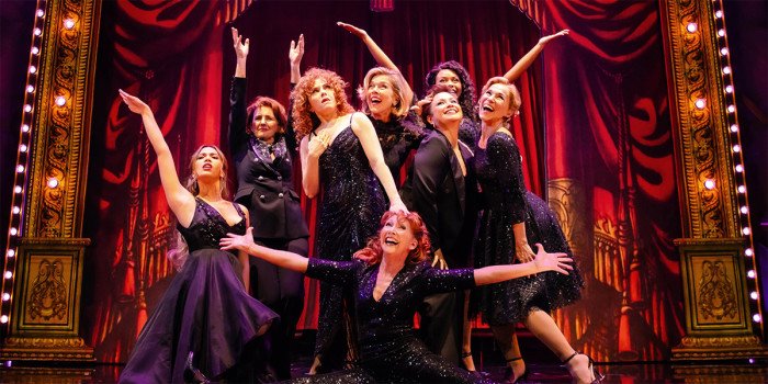 Bernadette Peters, Lea Salonga and the Company of Old Friends. Photo by Danny Kaan
