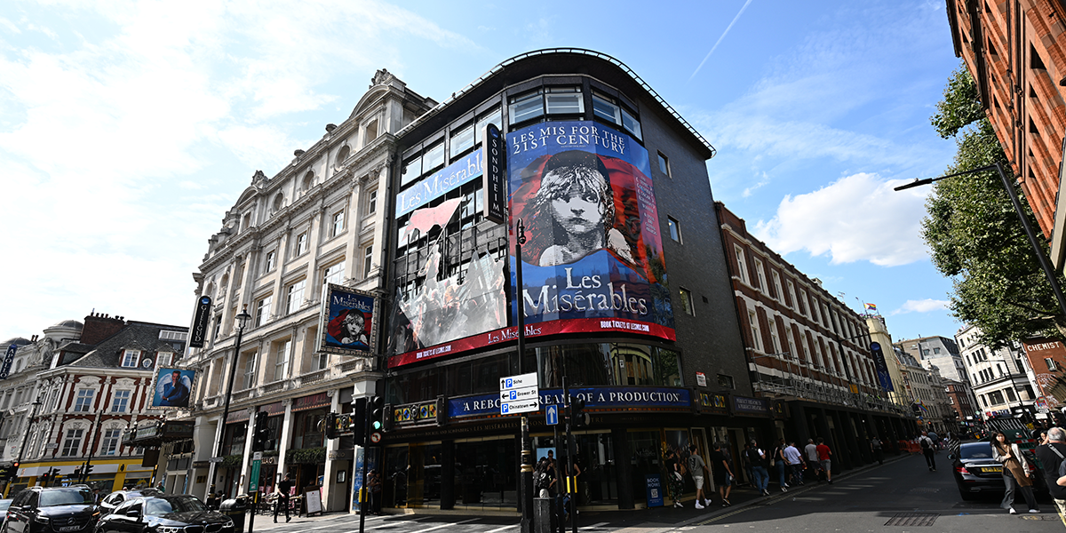 Sondheim Theatre, London. Photo by Kate Green.