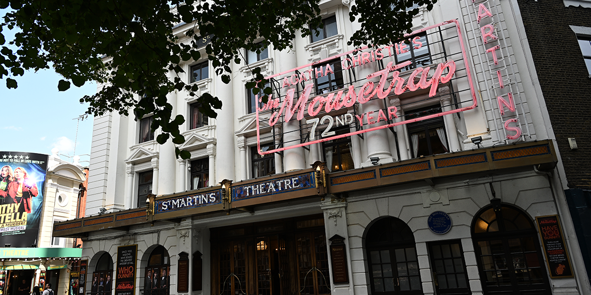 St. Martin's Theatre, London. Photo by Kate Green.