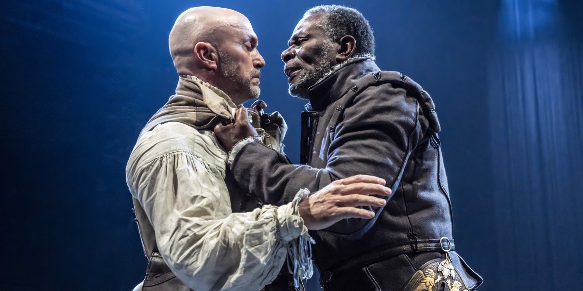 Will Keen as Iago and John Douglas Thompson as Othello